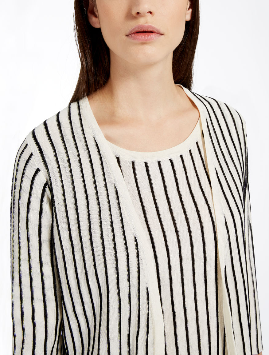 Silk and linen cardigan Weekend Maxmara Silk and linen cardigan Weekend Maxmara