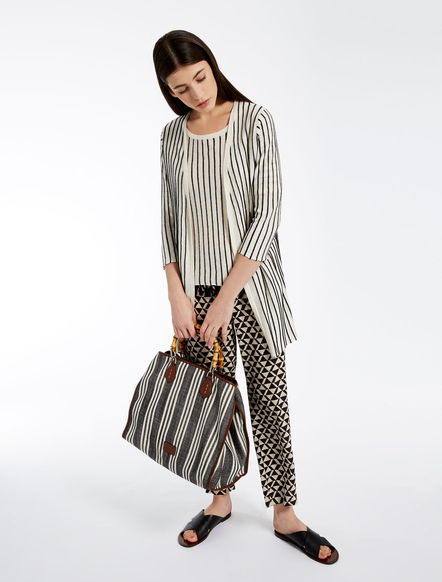Silk and linen cardigan Weekend Maxmara Silk and linen cardigan Weekend Maxmara