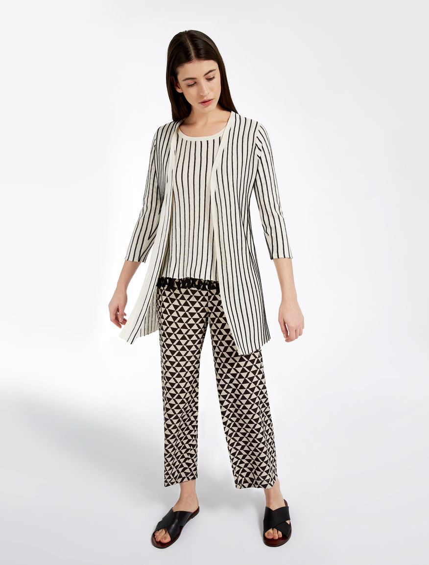 Silk and linen cardigan Weekend Maxmara Silk and linen cardigan Weekend Maxmara