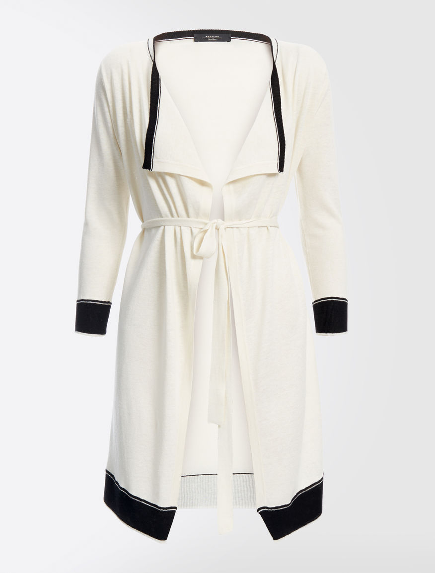 Silk and linen cardigan Weekend Maxmara Silk and linen cardigan Weekend Maxmara