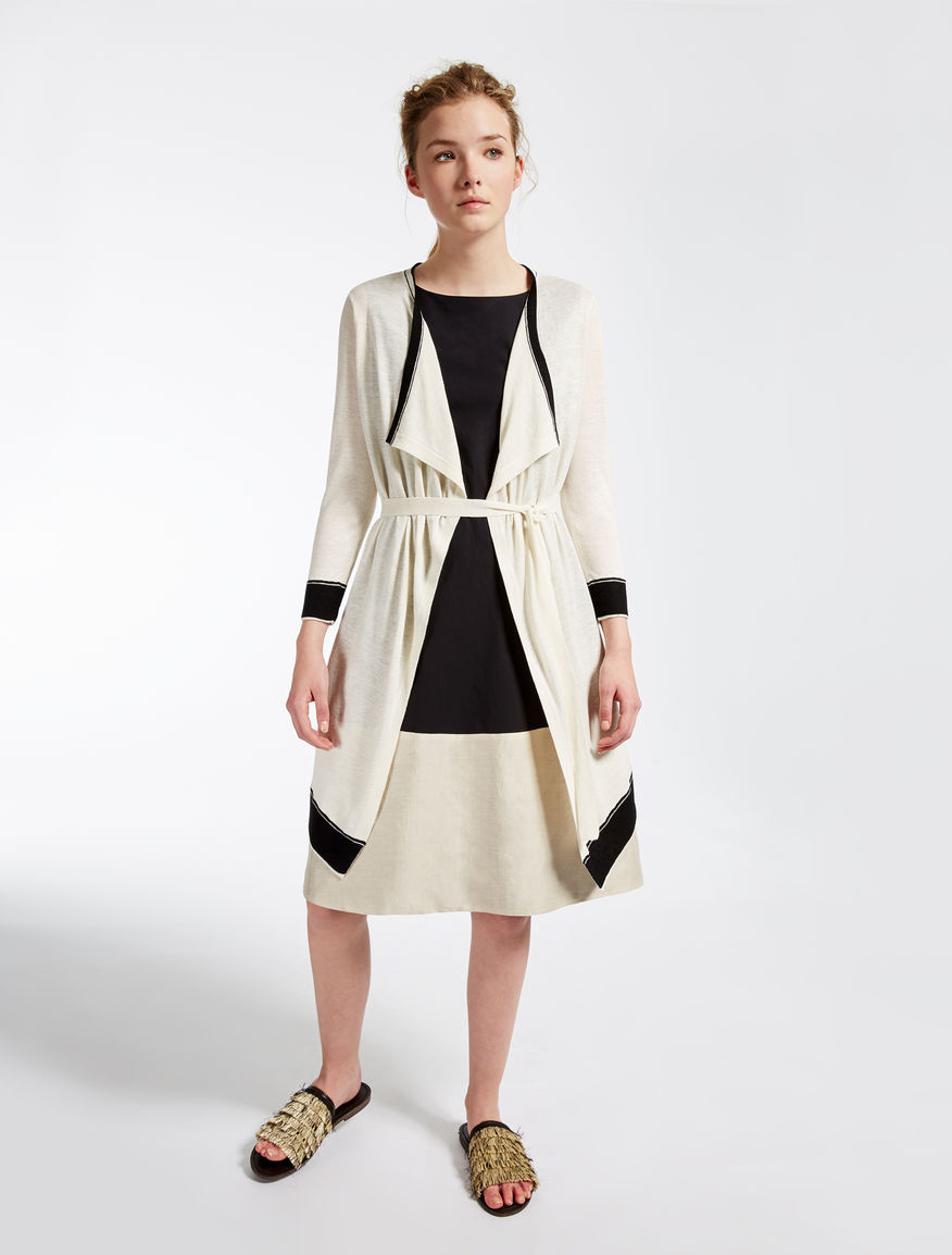 Silk and linen cardigan Weekend Maxmara Silk and linen cardigan Weekend Maxmara