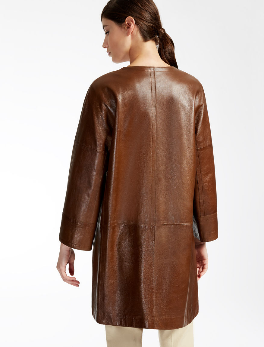 Leather coat Weekend Maxmara Leather coat Weekend Maxmara