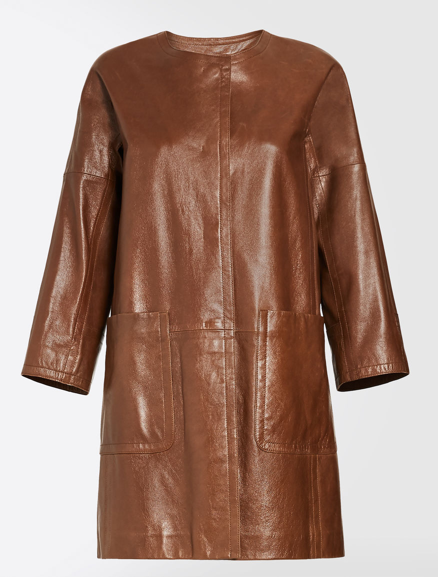 Leather coat Weekend Maxmara Leather coat Weekend Maxmara