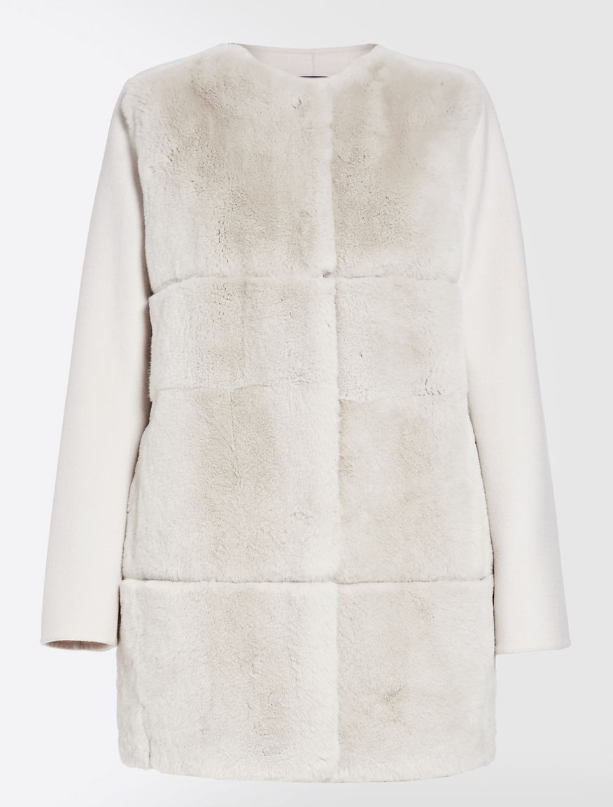 Rabbit and wool coat Weekend Maxmara Rabbit and wool coat Weekend Maxmara