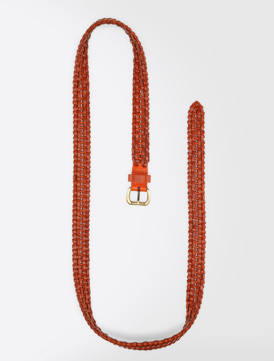 Woven leather belt Weekend Maxmara Woven leather belt Weekend Maxmara