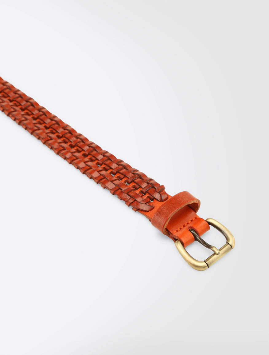 Woven leather belt Weekend Maxmara Woven leather belt Weekend Maxmara