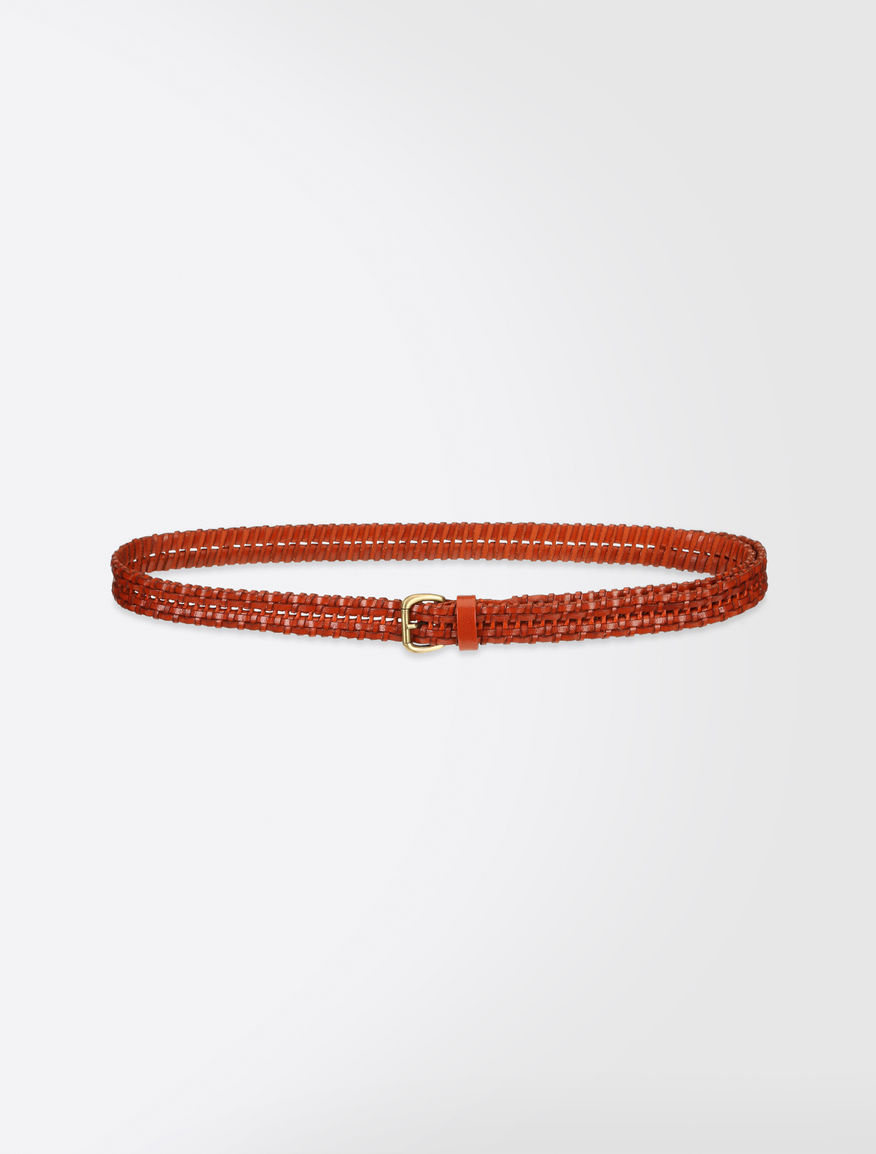 Woven leather belt Weekend Maxmara Woven leather belt Weekend Maxmara