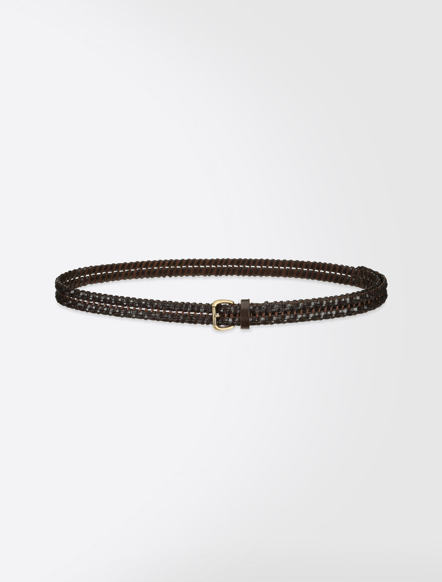 Woven leather belt Weekend Maxmara Woven leather belt Weekend Maxmara