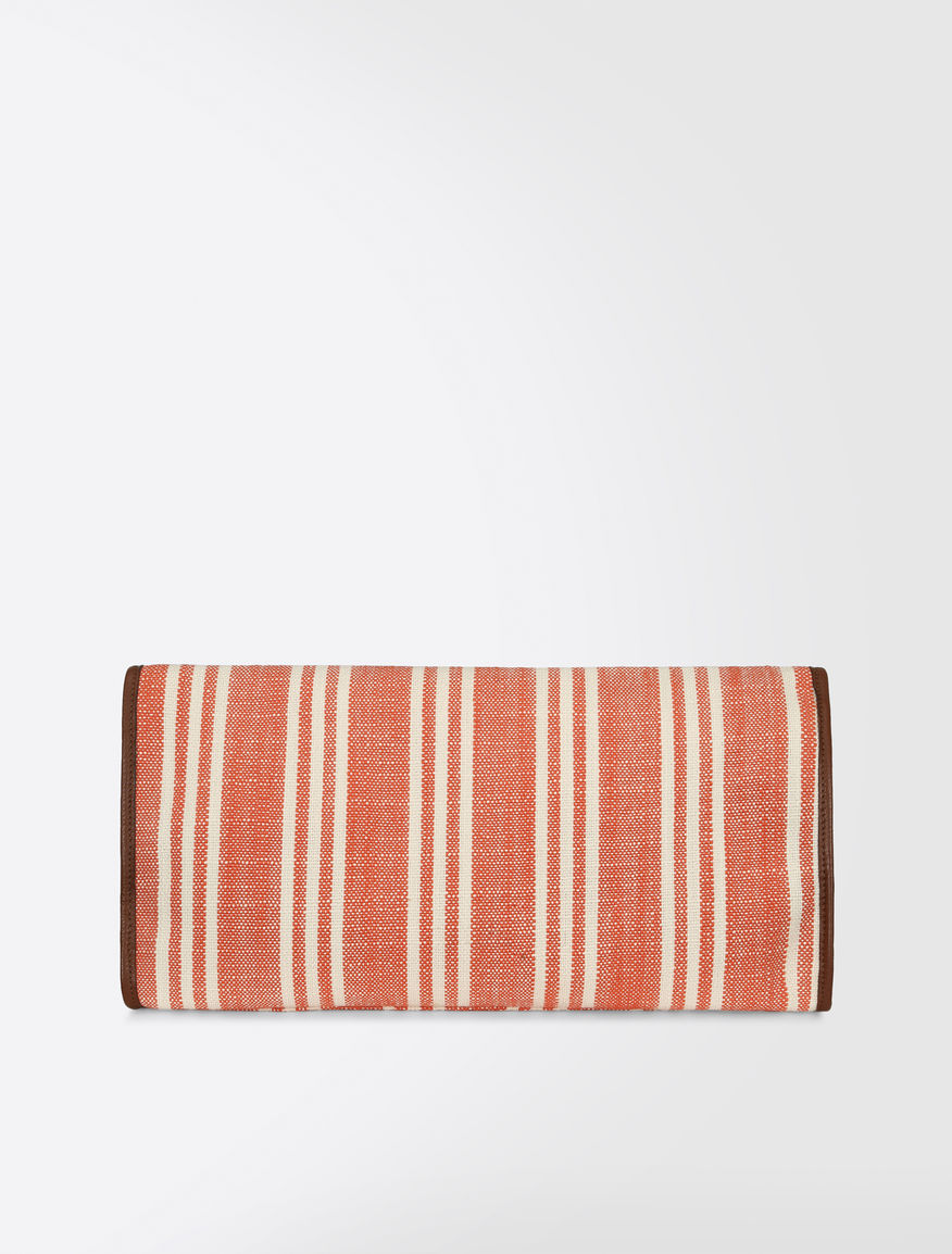 Striped basketweave clutch Weekend Maxmara Striped basketweave clutch Weekend Maxmara