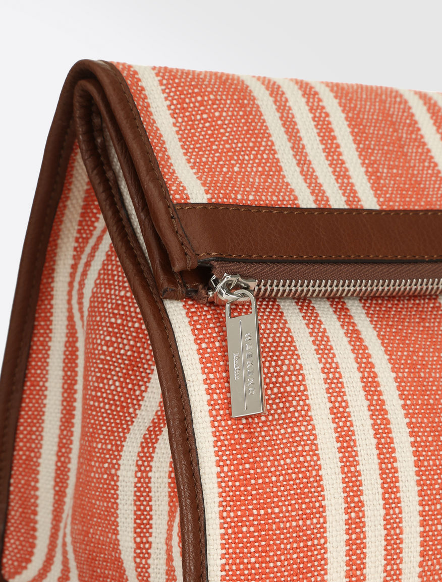 Striped basketweave clutch Weekend Maxmara Striped basketweave clutch Weekend Maxmara