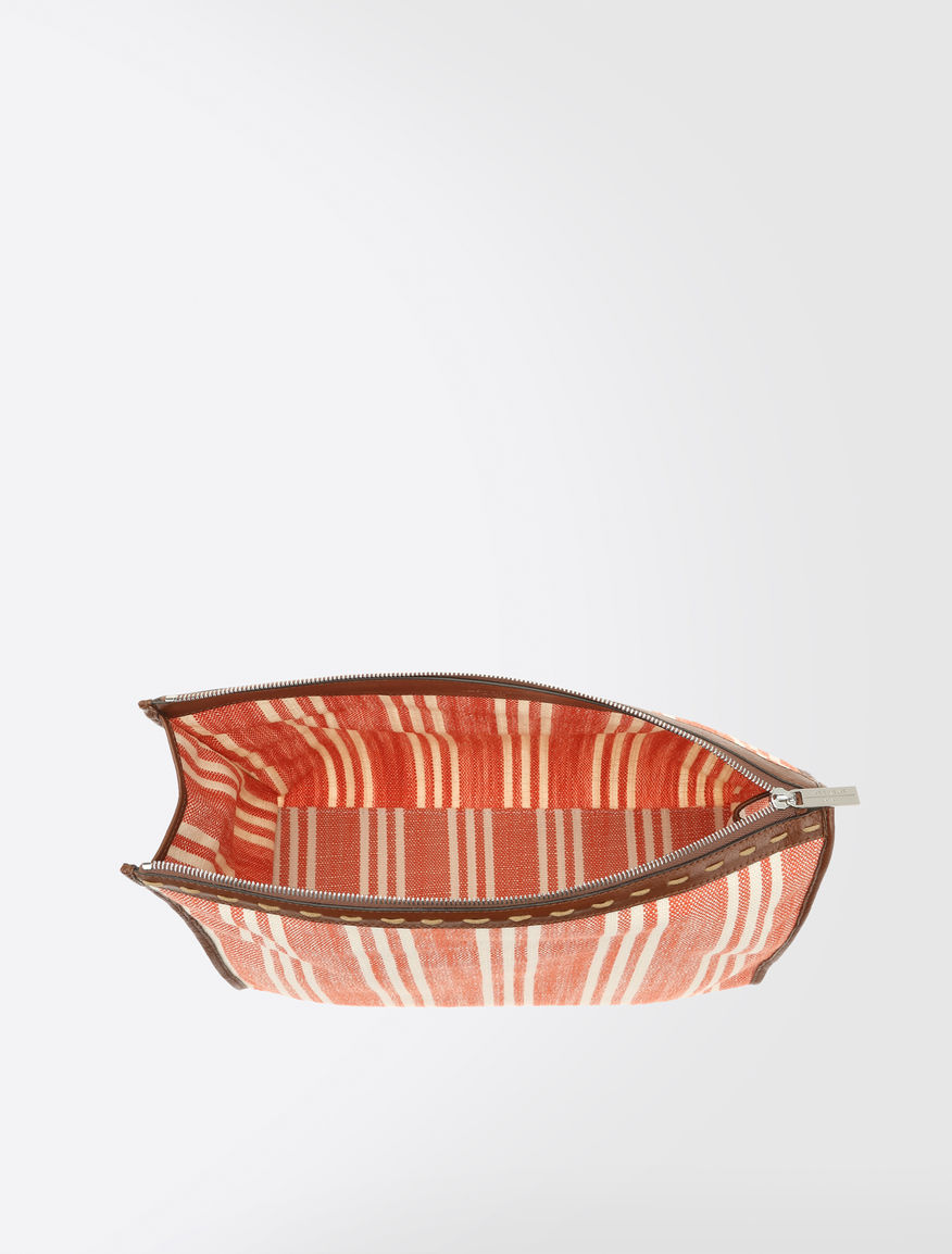 Striped basketweave clutch Weekend Maxmara Striped basketweave clutch Weekend Maxmara
