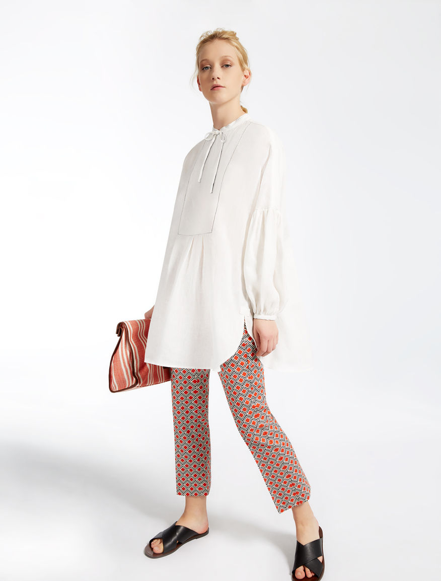 Striped basketweave clutch Weekend Maxmara Striped basketweave clutch Weekend Maxmara