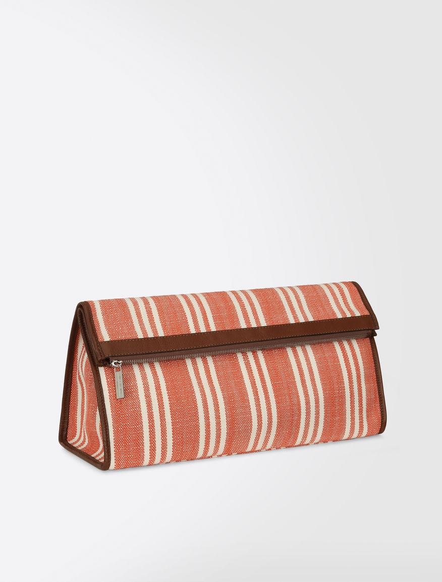 Striped basketweave clutch Weekend Maxmara Striped basketweave clutch Weekend Maxmara