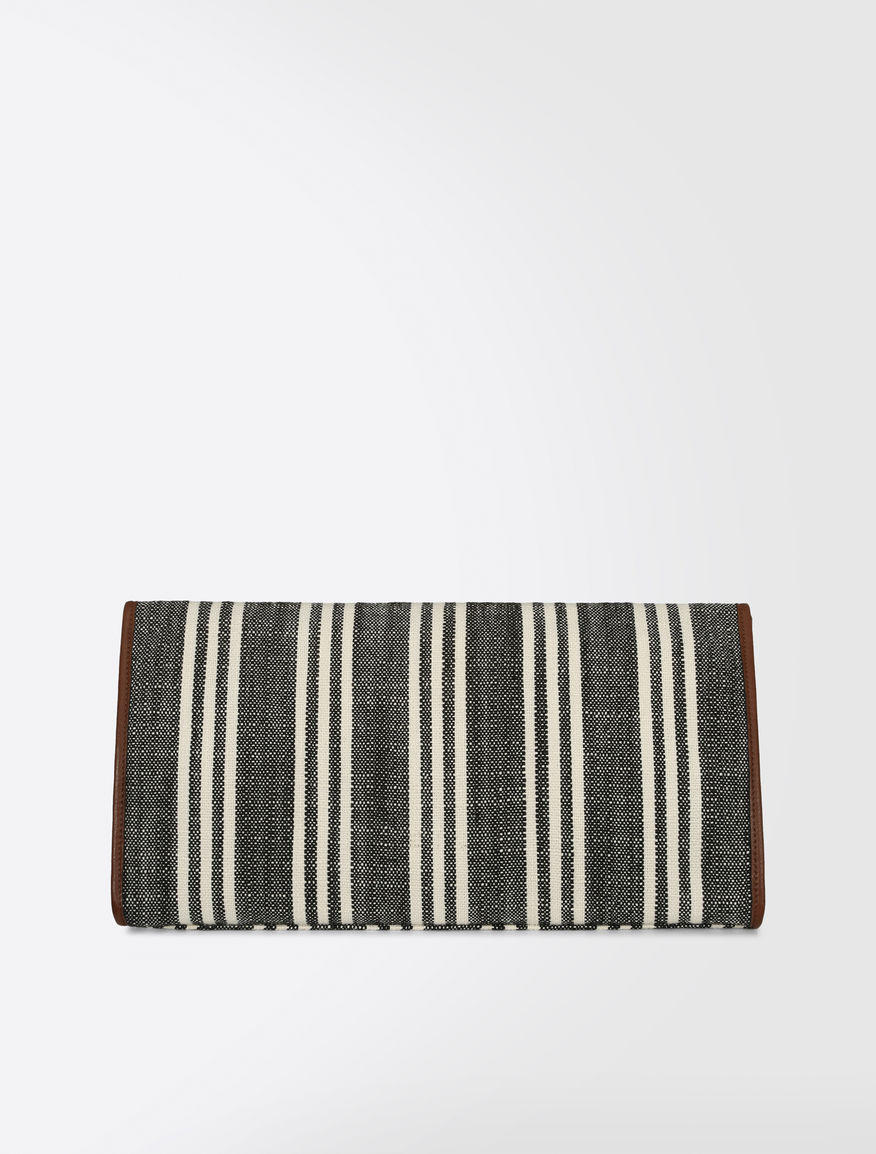 Striped basketweave clutch Weekend Maxmara Striped basketweave clutch Weekend Maxmara