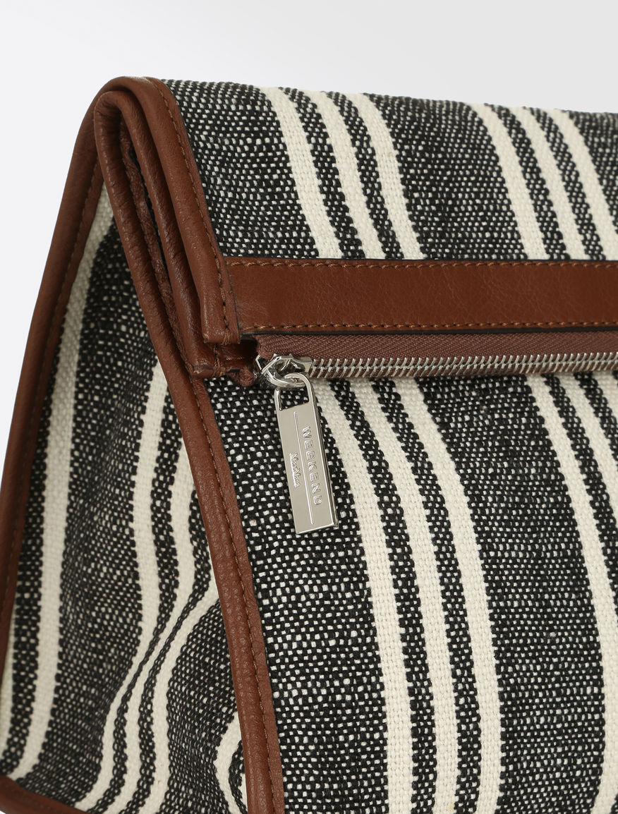 Striped basketweave clutch Weekend Maxmara Striped basketweave clutch Weekend Maxmara