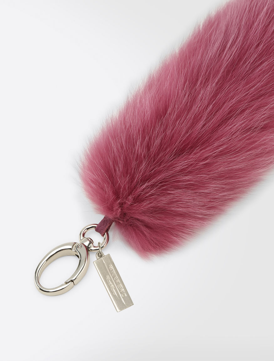 Fox fur keychain Weekend Maxmara Fox fur keychain Weekend Maxmara