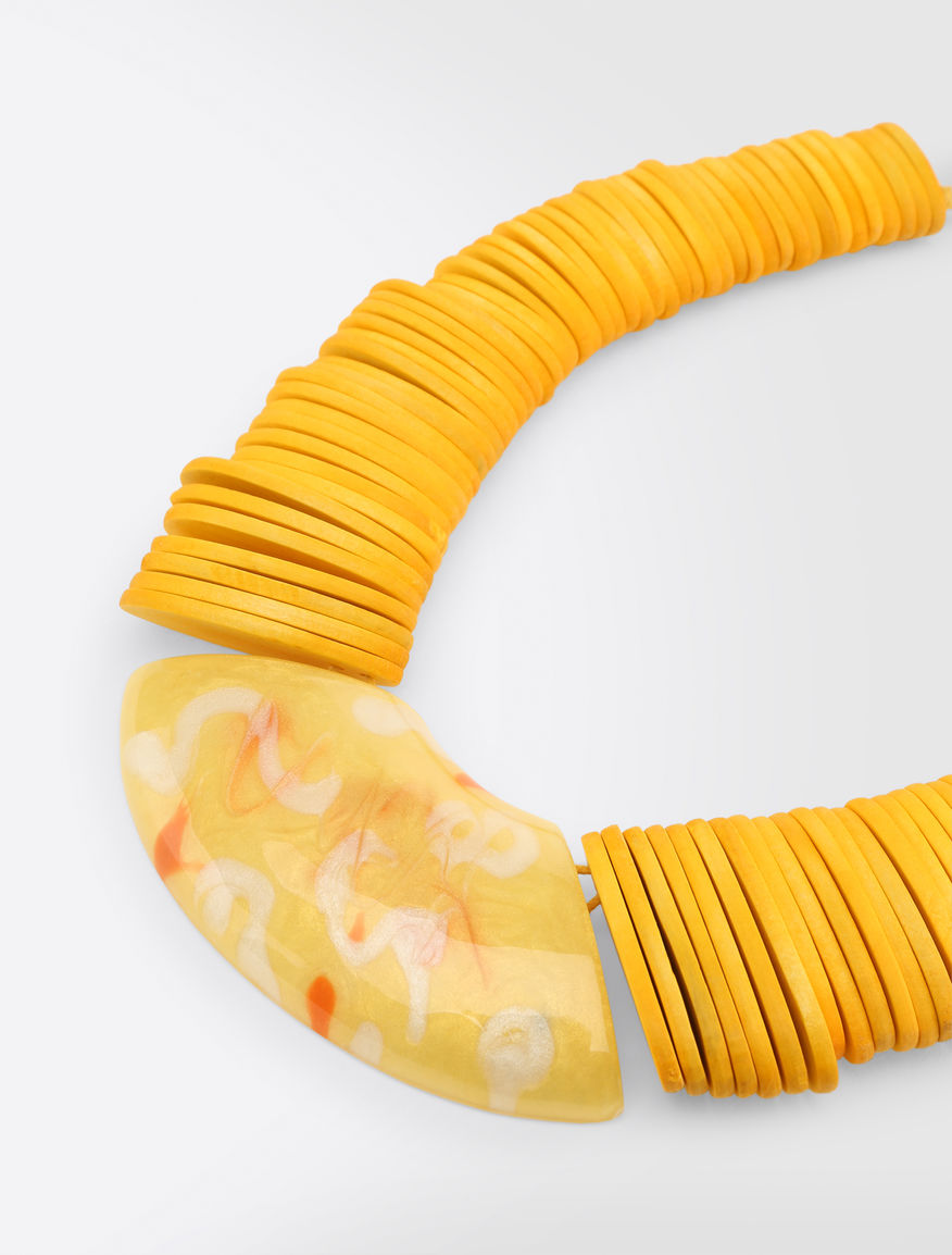 Resin and wood necklace Weekend Maxmara Resin and wood necklace Weekend Maxmara