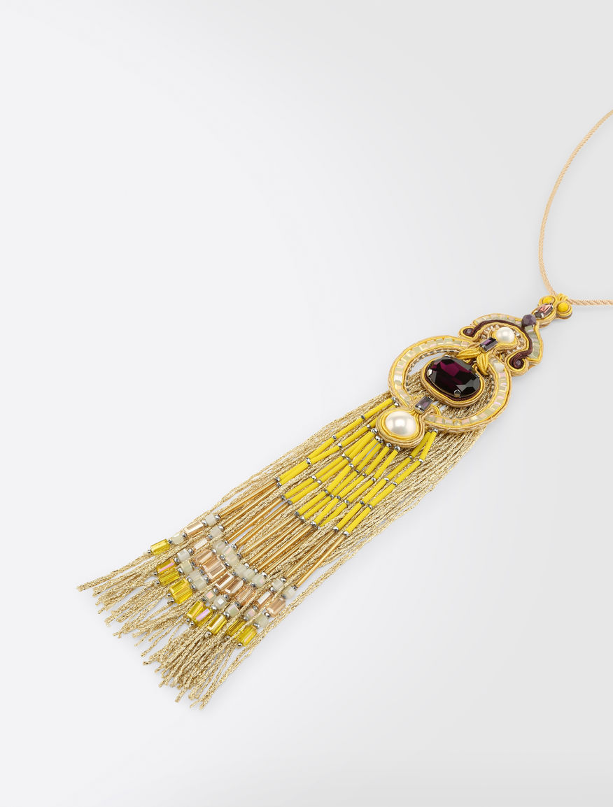 Cord necklace with charm Weekend Maxmara Cord necklace with charm Weekend Maxmara