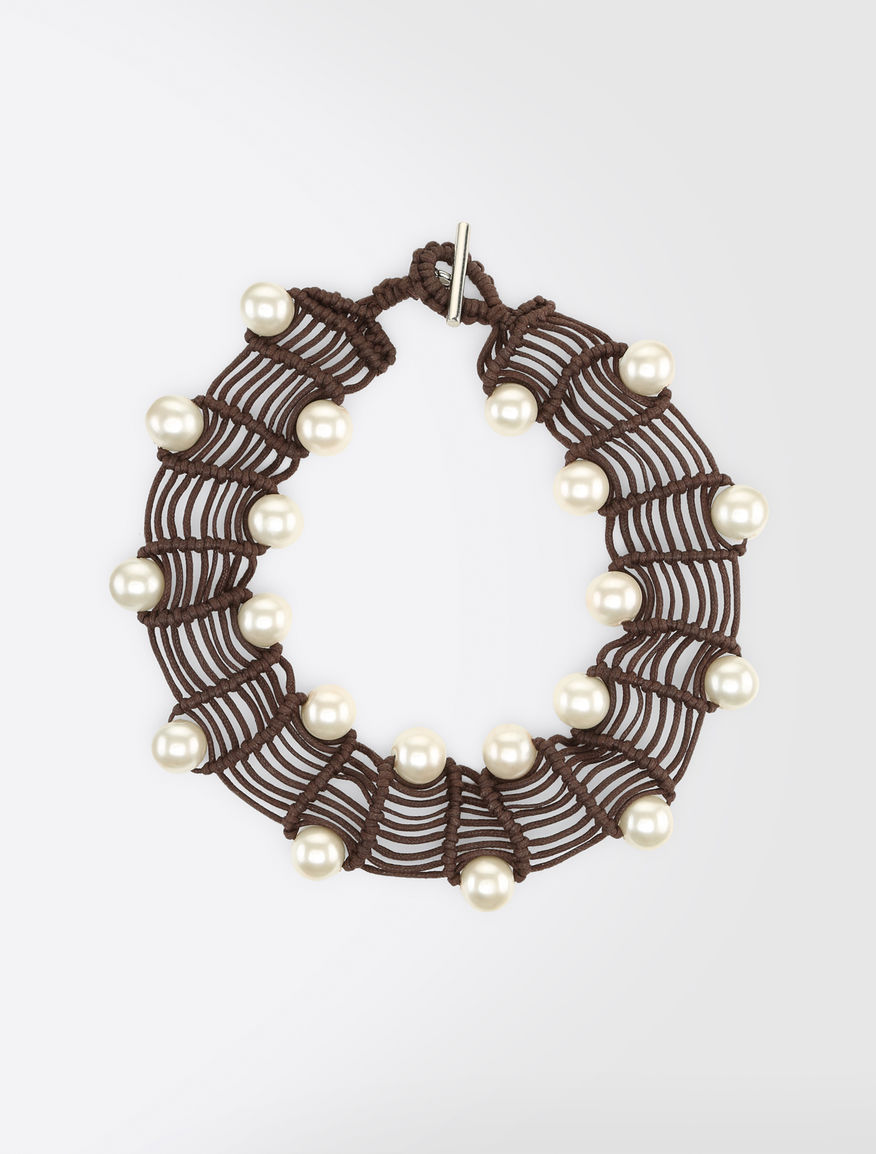 Glass bauble necklace Weekend Maxmara Glass bauble necklace Weekend Maxmara
