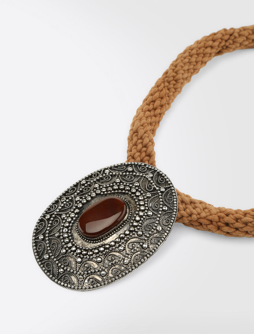 Cord necklace with pendant Weekend Maxmara Cord necklace with pendant Weekend Maxmara