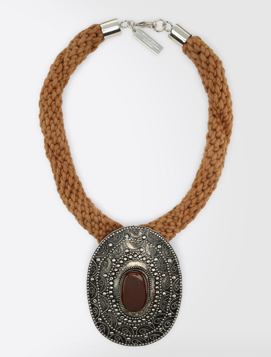 Cord necklace with pendant Weekend Maxmara Cord necklace with pendant Weekend Maxmara
