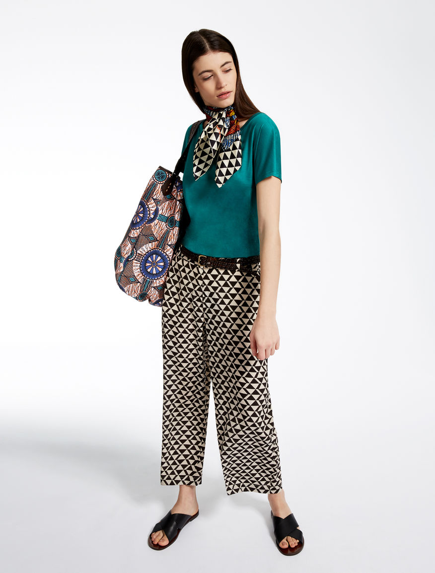 Silk jersey T-shirt Weekend Maxmara Silk jersey T-shirt Weekend Maxmara