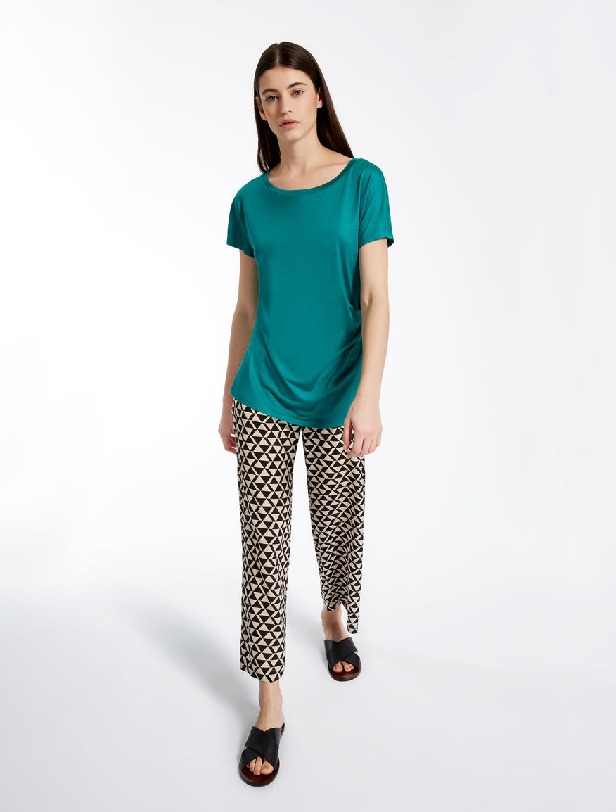 Silk jersey T-shirt Weekend Maxmara Silk jersey T-shirt Weekend Maxmara