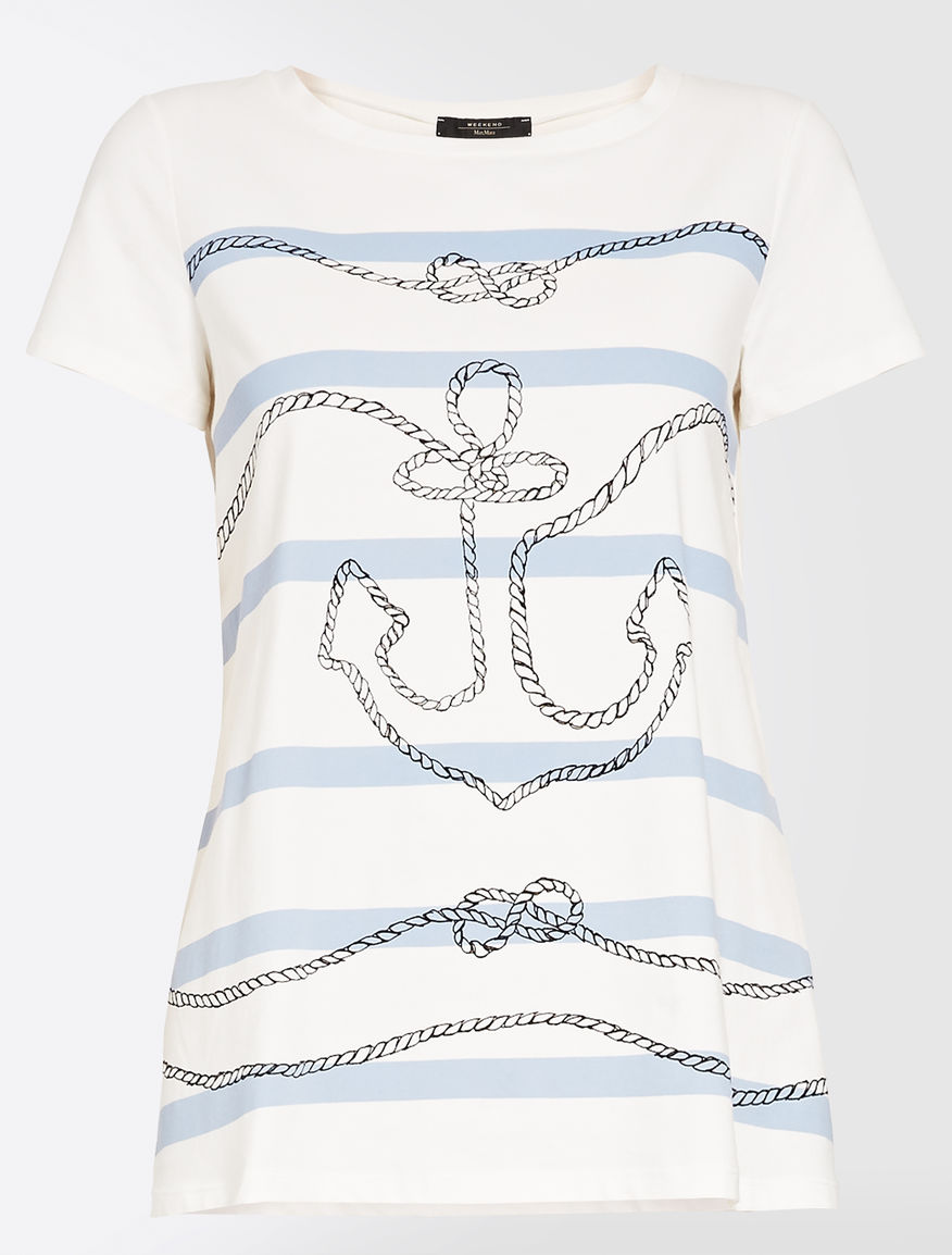 Cotton jersey T-shirt Weekend Maxmara Cotton jersey T-shirt Weekend Maxmara