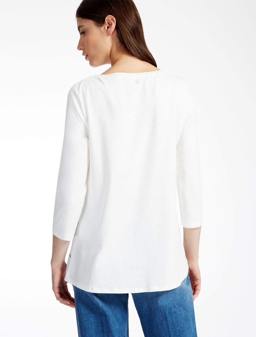 Silk and jersey T-shirt Weekend Maxmara Silk and jersey T-shirt Weekend Maxmara