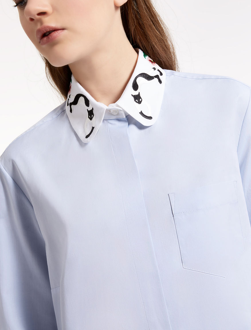 Cotton poplin shirt Weekend Maxmara Cotton poplin shirt Weekend Maxmara