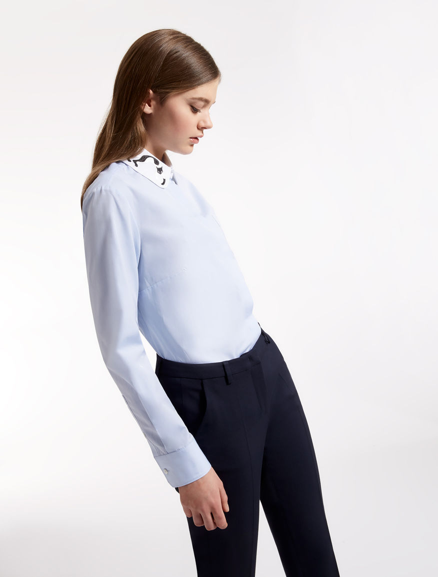 Cotton poplin shirt Weekend Maxmara Cotton poplin shirt Weekend Maxmara