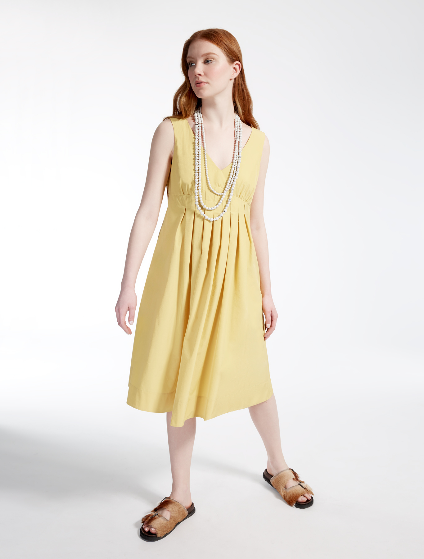 Maxmara Princes princess dress yellow weekend max mara Maxmara Princes princess dress yellow weekend max mara