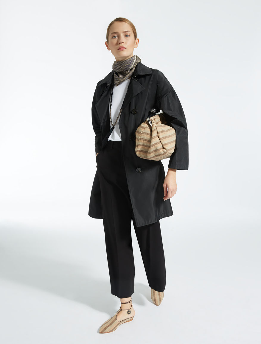 Nylon taffeta trench coat Weekend Maxmara Nylon taffeta trench coat Weekend Maxmara