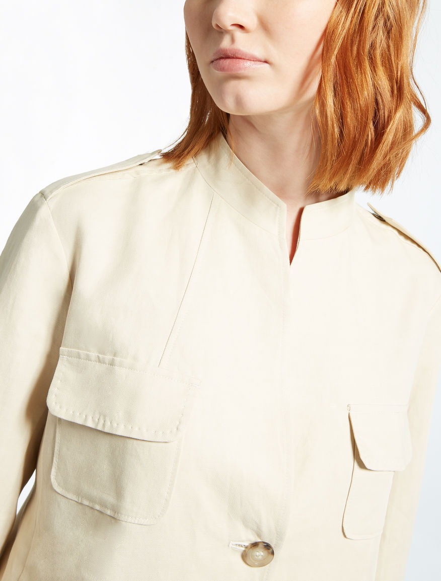 Cotton and linen jacket Weekend Maxmara Cotton and linen jacket Weekend Maxmara