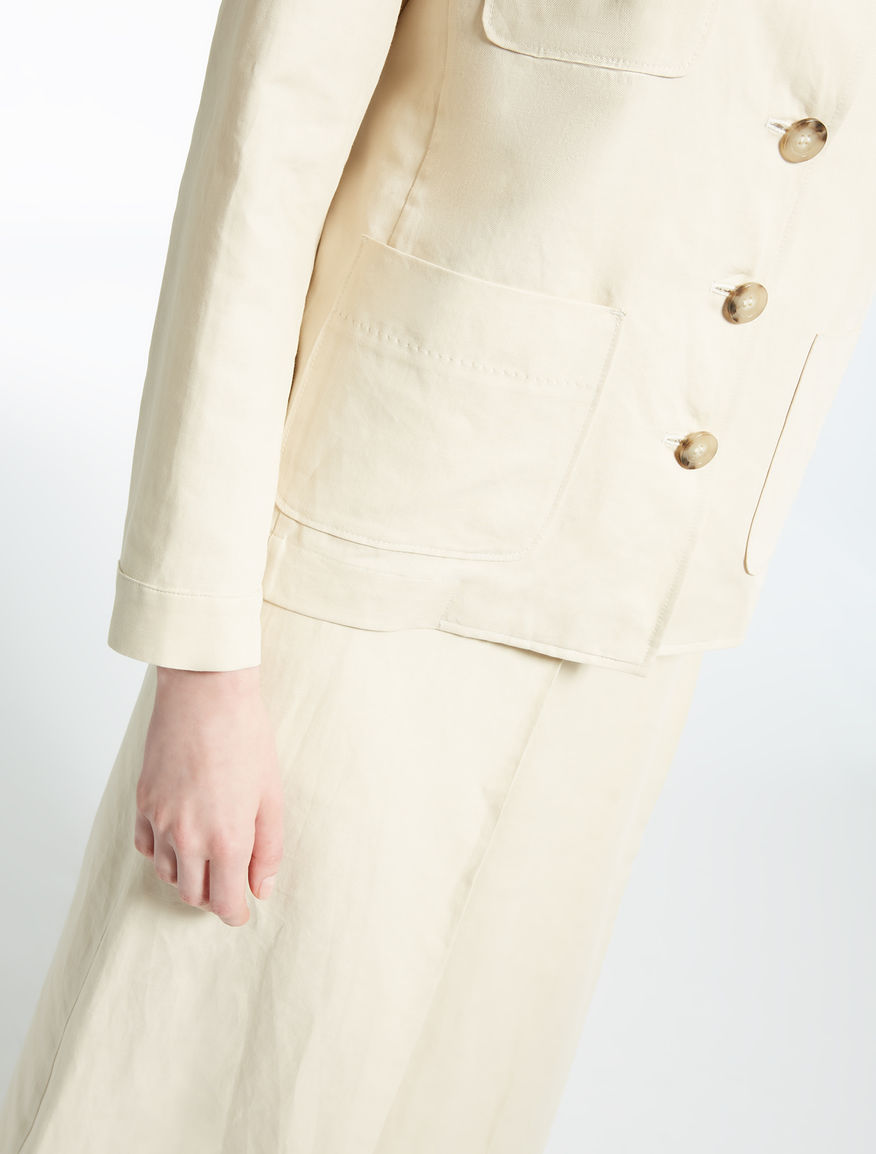 Cotton and linen jacket Weekend Maxmara Cotton and linen jacket Weekend Maxmara