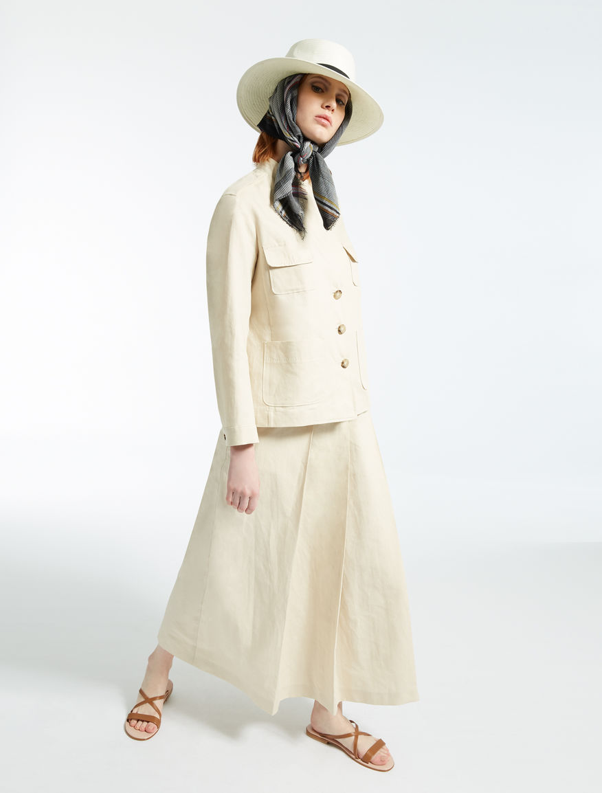 Cotton and linen jacket Weekend Maxmara Cotton and linen jacket Weekend Maxmara