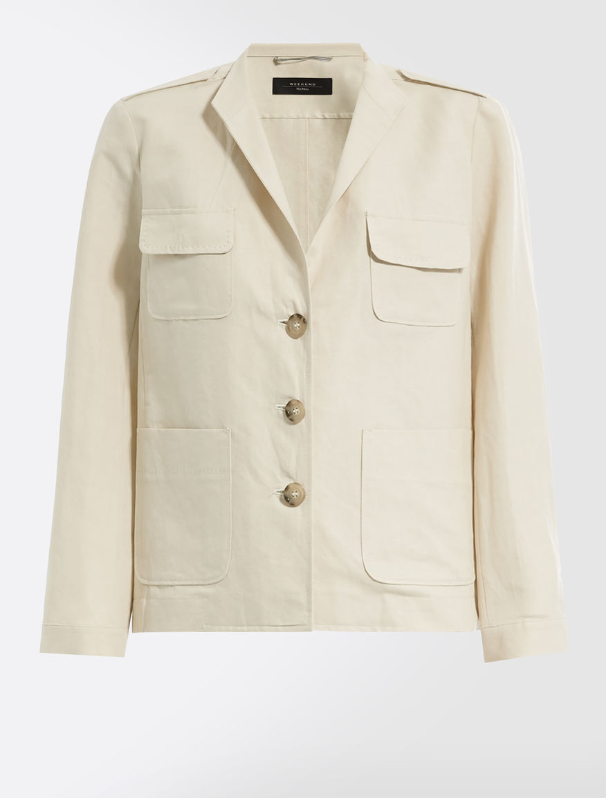 Cotton and linen jacket Weekend Maxmara Cotton and linen jacket Weekend Maxmara