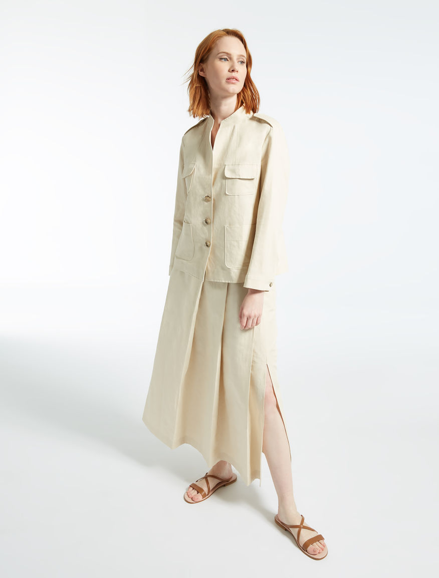 Cotton and linen jacket Weekend Maxmara Cotton and linen jacket Weekend Maxmara