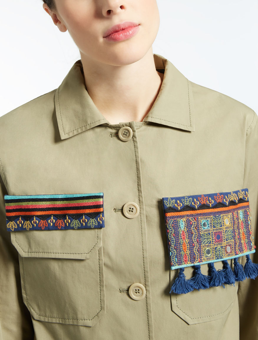 Cotton gabardine jacket Weekend Maxmara Cotton gabardine jacket Weekend Maxmara