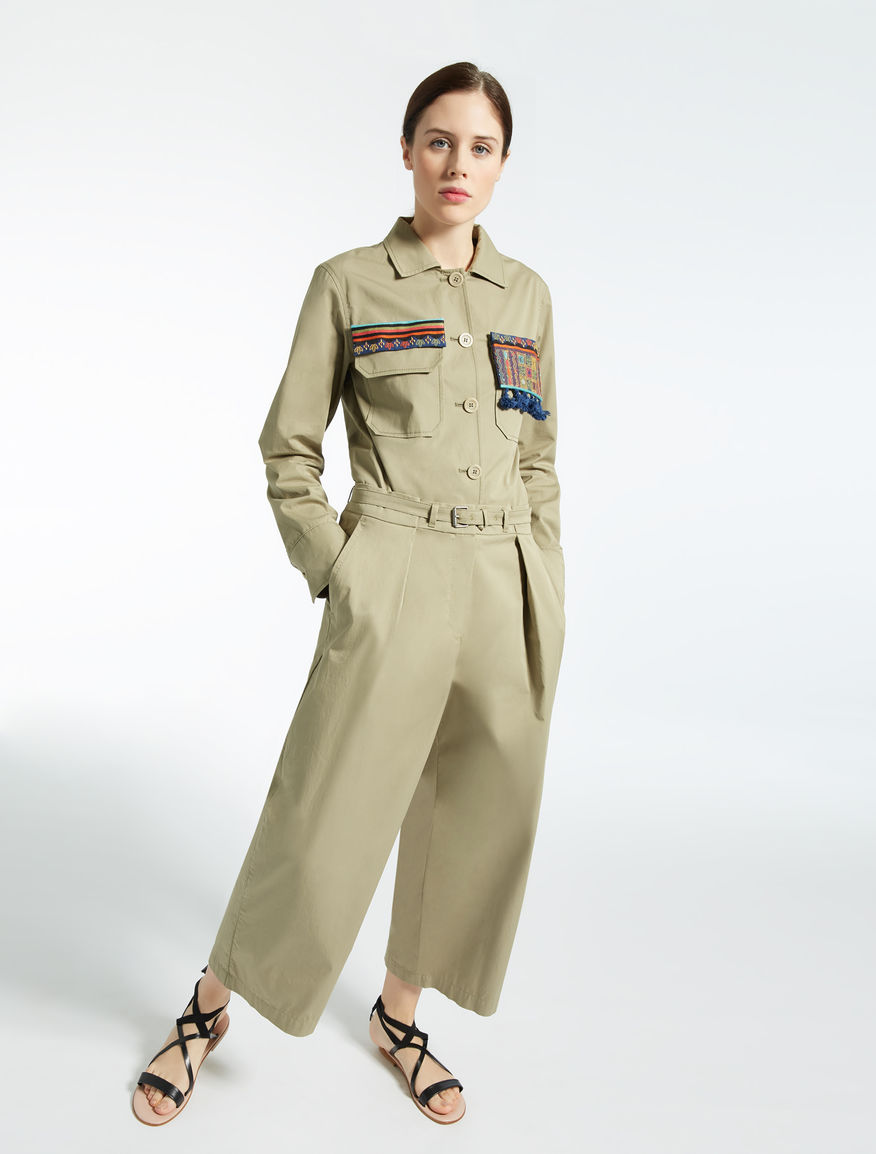 Cotton gabardine jacket Weekend Maxmara Cotton gabardine jacket Weekend Maxmara