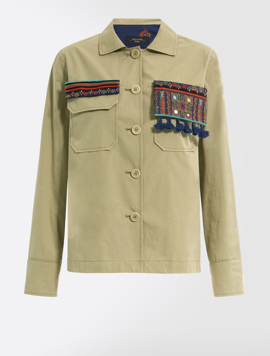 Cotton gabardine jacket Weekend Maxmara Cotton gabardine jacket Weekend Maxmara