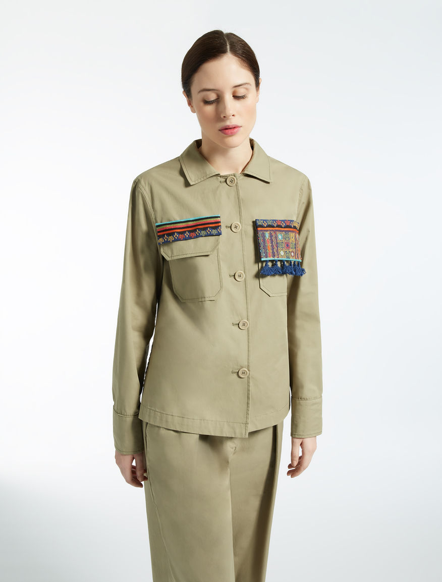 Cotton gabardine jacket Weekend Maxmara Cotton gabardine jacket Weekend Maxmara