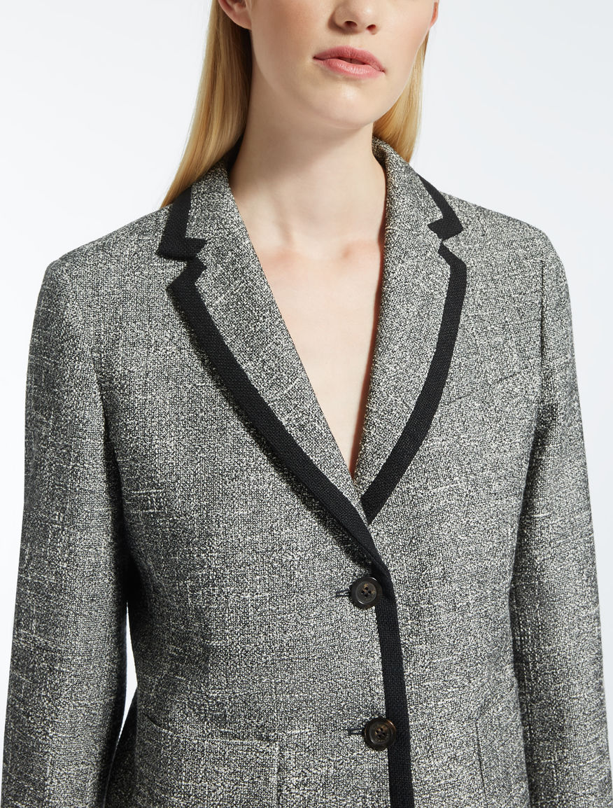 Blazer in cotton blend basketweave Weekend Maxmara Blazer in cotton blend basketweave Weekend Maxmara