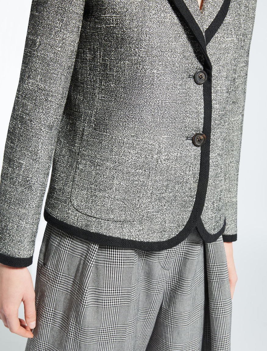 Blazer in cotton blend basketweave Weekend Maxmara Blazer in cotton blend basketweave Weekend Maxmara