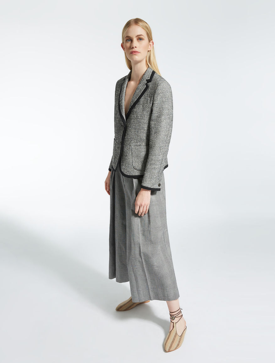 Blazer in cotton blend basketweave Weekend Maxmara Blazer in cotton blend basketweave Weekend Maxmara