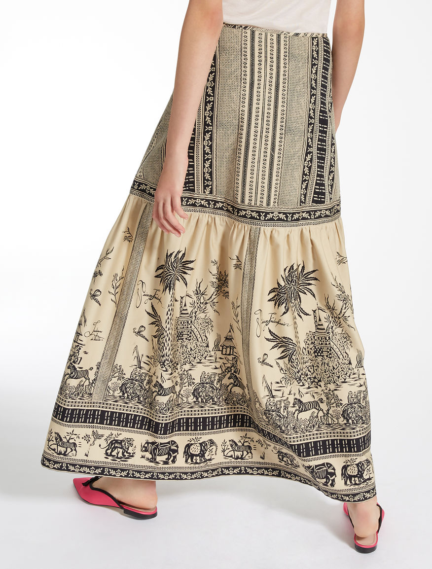 Cotton twill skirt Weekend Maxmara Cotton twill skirt Weekend Maxmara