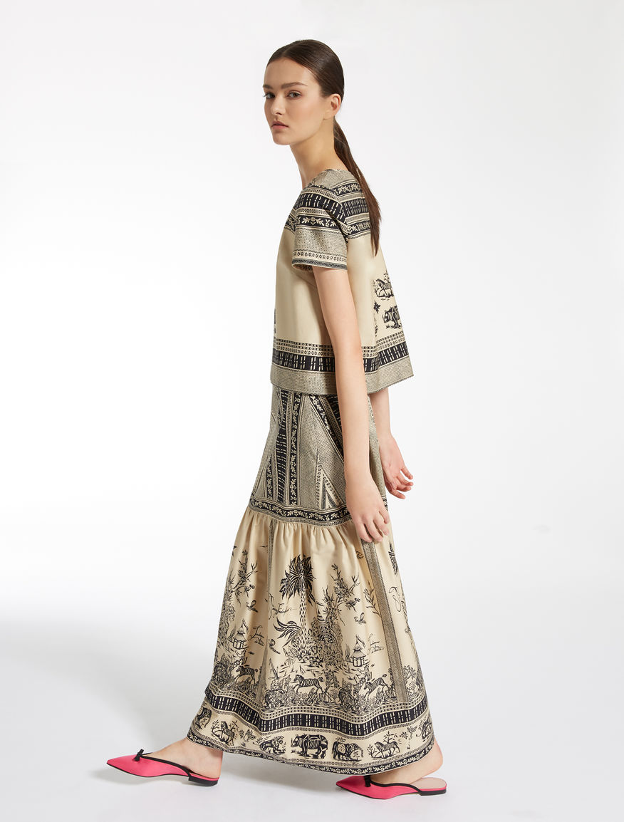 Cotton twill skirt Weekend Maxmara Cotton twill skirt Weekend Maxmara