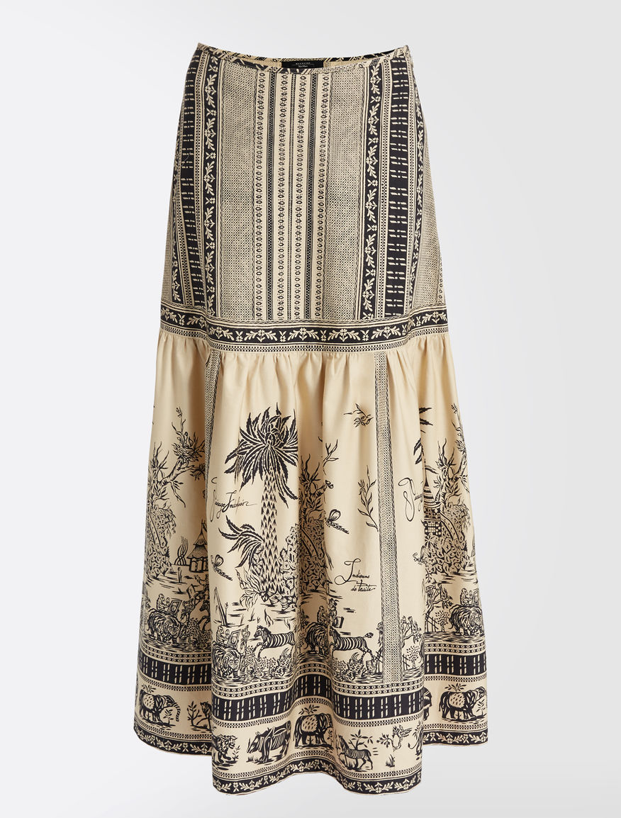 Cotton twill skirt Weekend Maxmara Cotton twill skirt Weekend Maxmara