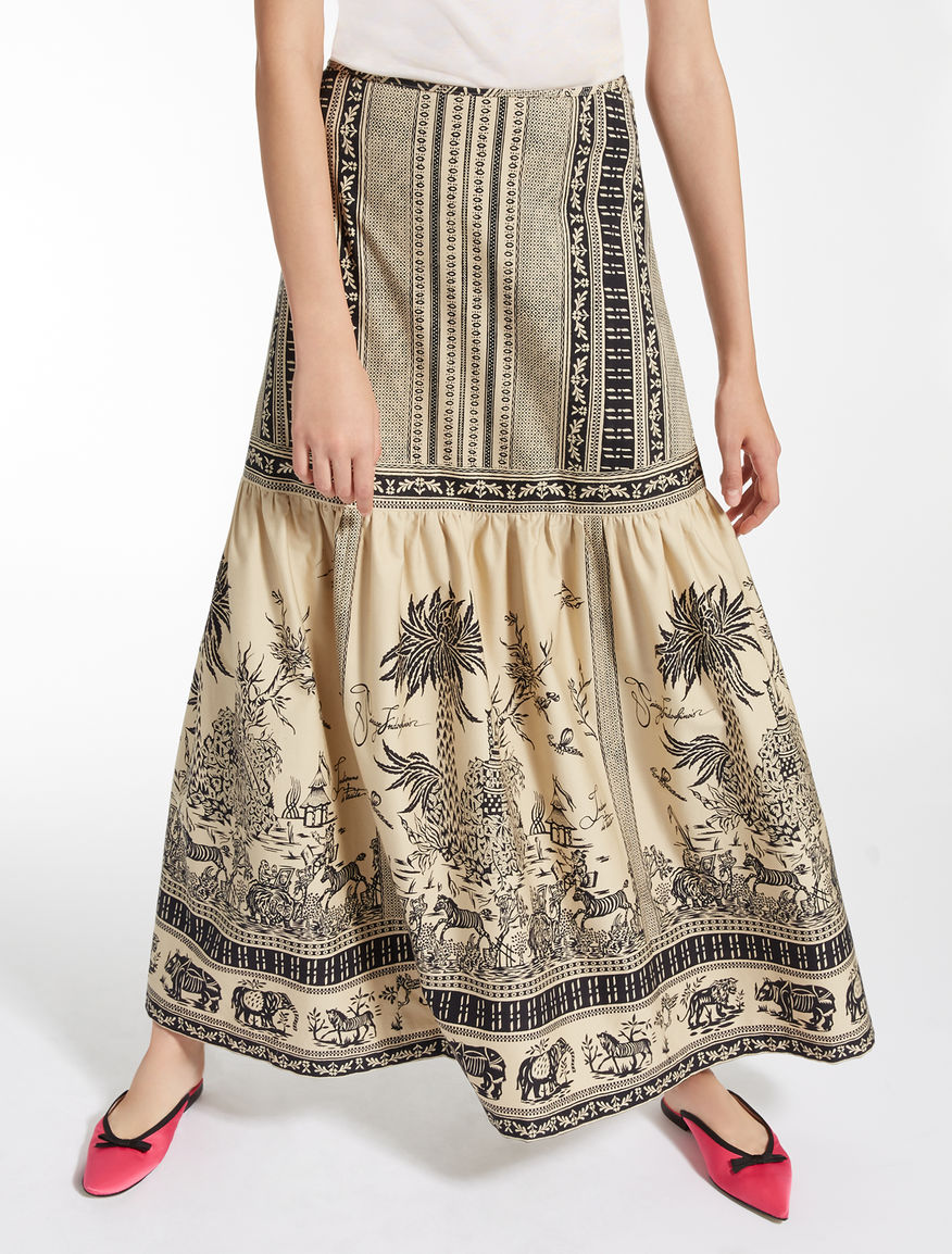 Cotton twill skirt Weekend Maxmara Cotton twill skirt Weekend Maxmara