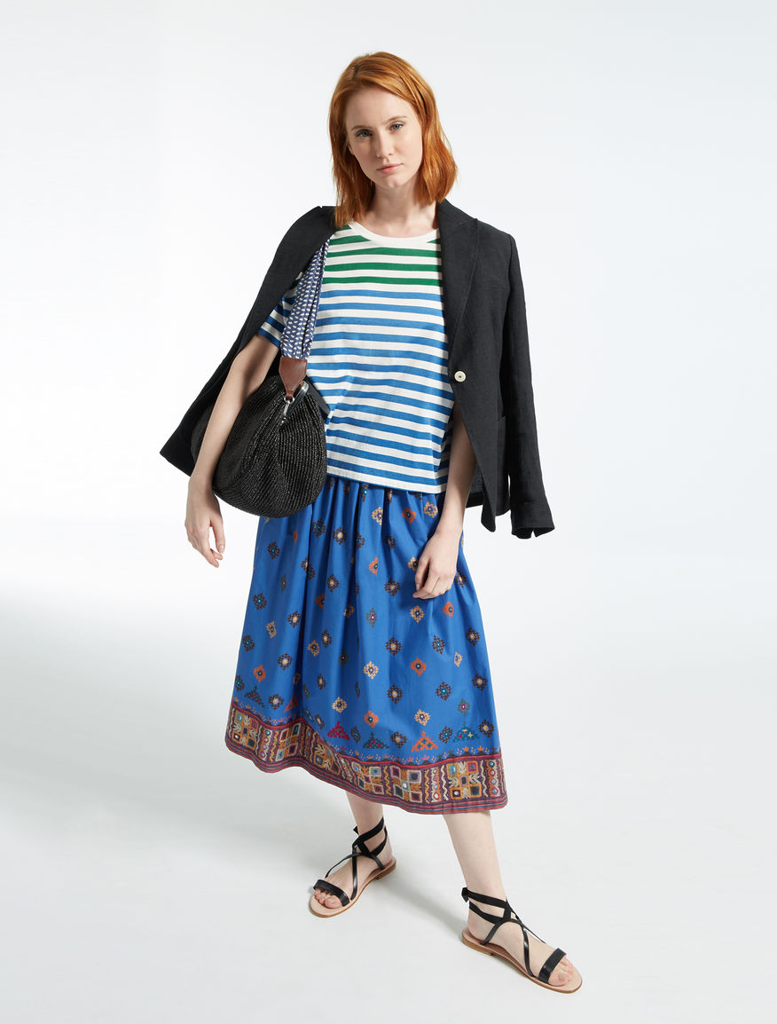 Cotton poplin skirt Weekend Maxmara Cotton poplin skirt Weekend Maxmara